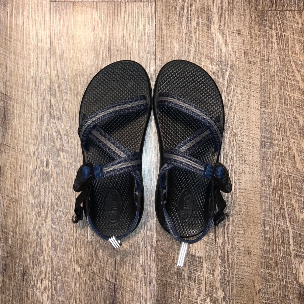Chaco Kids Sandals - Black and Blue